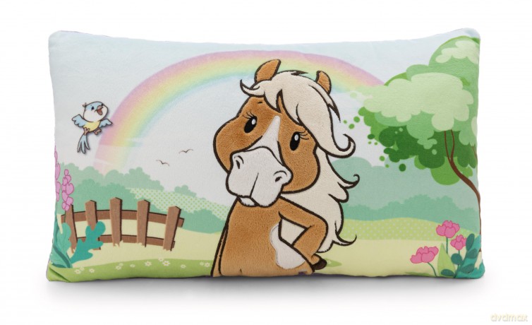 NICI Poduszka brązowy koń Holly K. Pony 43x25cm