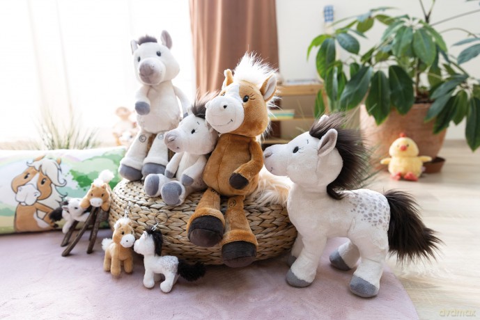 NICI Poduszka brązowy koń Holly K. Pony 43x25cm
