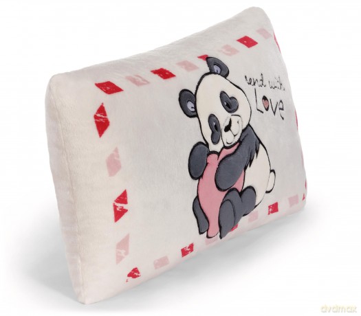 NICI poduszka Love panda 43x25cm