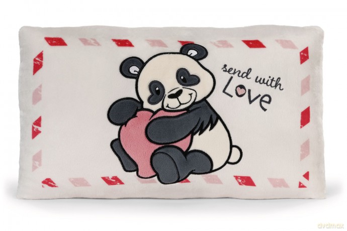 NICI poduszka Love panda 43x25cm