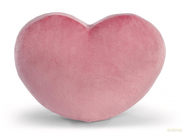NICI poduszka Love różowe serce 40x27cm z przytulanką baby-panda 10cm