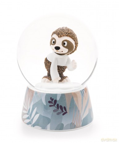 NICI Glitter globe sloth Izzy Icetumbler 6.5cm
