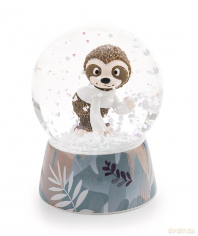 NICI Glitter globe sloth Izzy Icetumbler 6.5cm