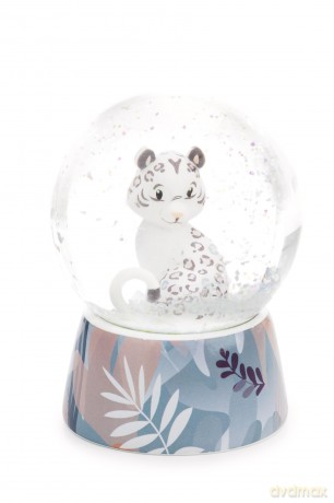 NICI Glitter globe snow leopard Eleni Snowbell 6.5cm