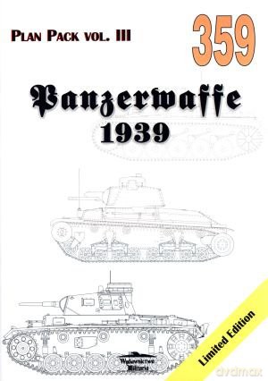 Panzerwaffe 1939. Plan Pack vol. III 359 - Grzegorz Jackowski [KSIĄŻKA]