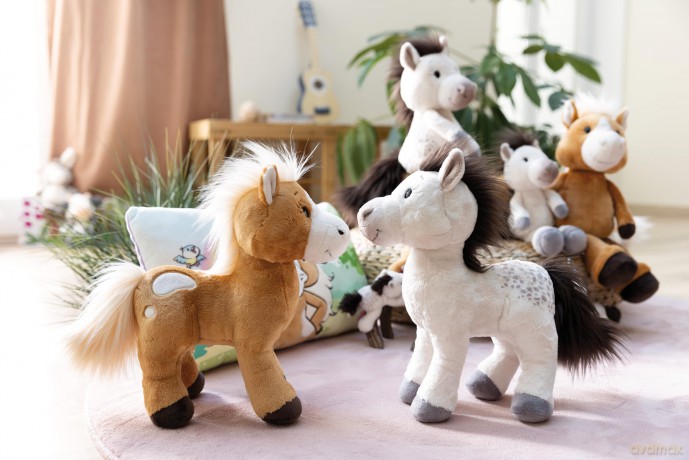 NICI wieszak/brelok na klucze koń biały Mony K. Pony 10cm