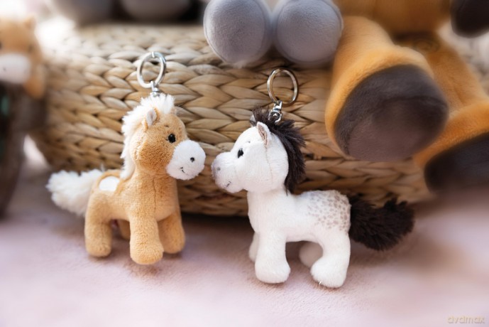 NICI wieszak/brelok na klucze koń biały Mony K. Pony 10cm
