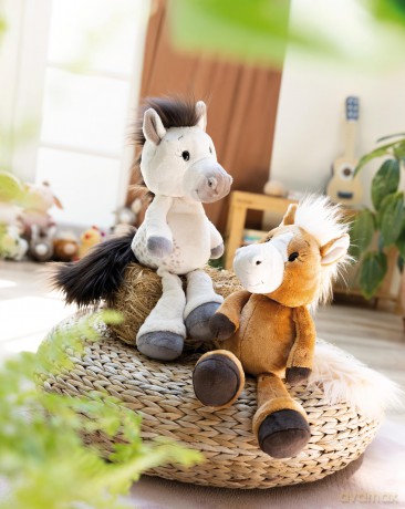 MagNICI koń biały Mony K. Pony magnes 12cm