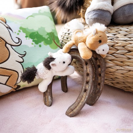 MagNICI koń biały Mony K. Pony magnes 12cm