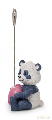 NICI Photo holder Love panda 11cm polyresin 8pcs in display