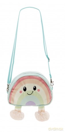 NICI Pouch with handle rainbow Nibsi 2in1 17,5x14x5cm figurative