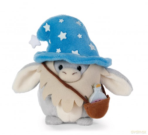 NICI mymochi przytulanka Osiołek Earls z kostiumem czarodzieja i eliksirem 8cm z zawieszką