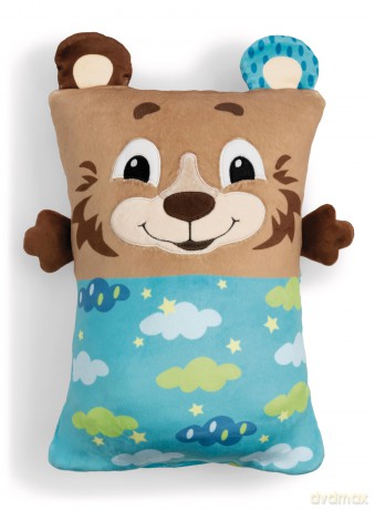 NICI Przytulanka miś z funkcją dwustronną 30x20cm