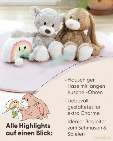 NICI Przytulanka królik Lopino 25cm