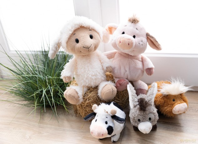 NICI Soft toy cow Cowluna 18cm standing