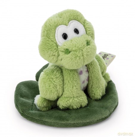 NICI przytulanka żaba Fridolin Frog na liściu 7cm