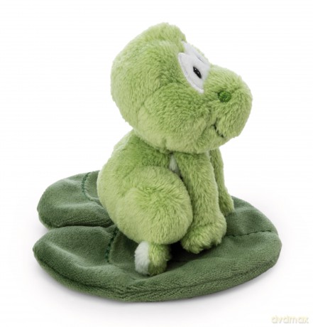 NICI przytulanka żaba Fridolin Frog na liściu 7cm