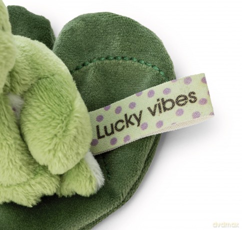NICI przytulanka żaba Fridolin Frog na liściu 7cm