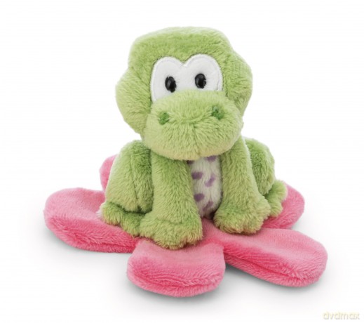 NICI przytulanka żaba Fridolin Frog na lilii wodnej 7cm