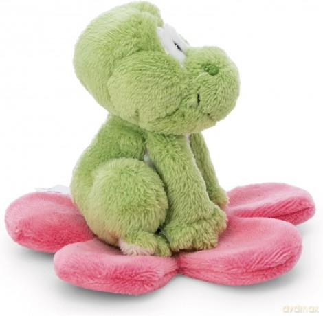 NICI przytulanka żaba Fridolin Frog na lilii wodnej 7cm
