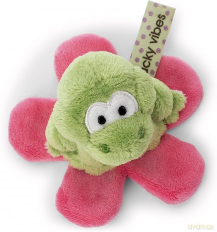 NICI przytulanka żaba Fridolin Frog na lilii wodnej 7cm