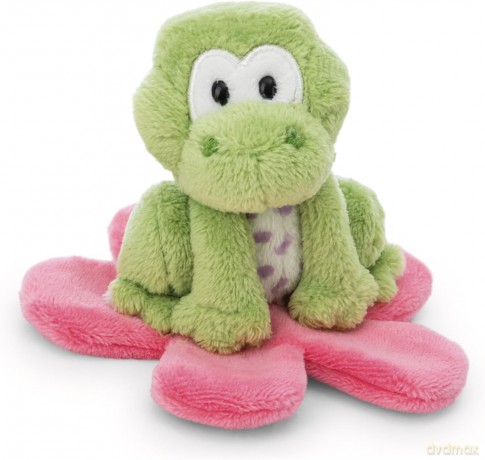NICI przytulanka żaba Fridolin Frog na lilii wodnej 7cm