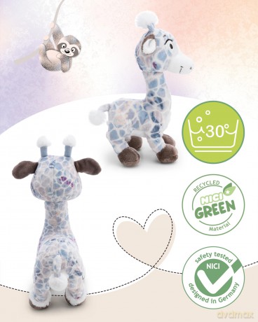 NICI Przytulanka żyrafa Winny Winterfur 27cm