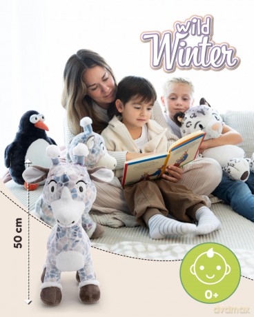 NICI przytulanka żyrafa Winny Winterfur 50cm