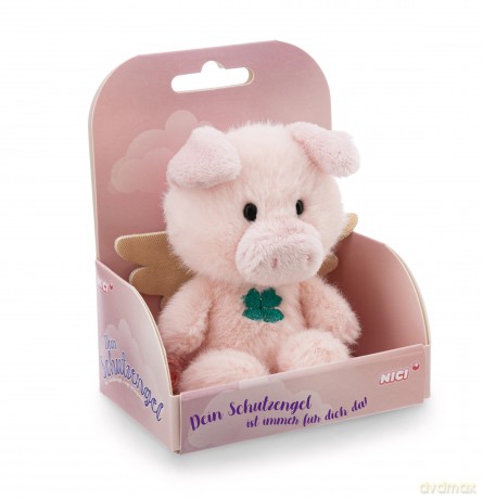 NICI przytulanka anioł stróż świnka 12cm