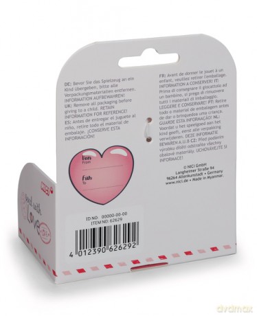 NICI przytulanka Love motyl 10cm w pudełku prezentowym
