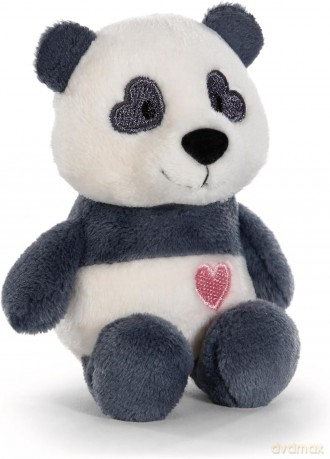 NICI przytulanka Love panda 12cm w pudełku prezentowym