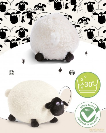 NICI Soft toy Shaun the Sheep 20cm lying