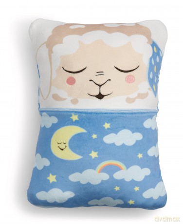 NICI Przytulanka owca z funkcją dwustronną 30x20cm