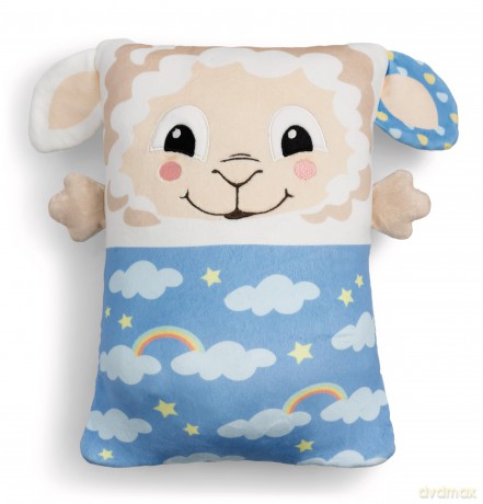 NICI Przytulanka owca z funkcją dwustronną 30x20cm