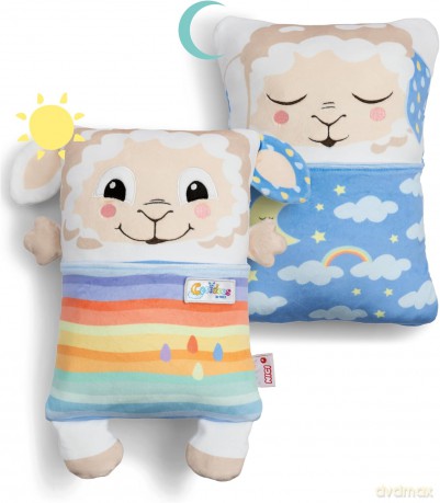 NICI Przytulanka owca z funkcją dwustronną 30x20cm