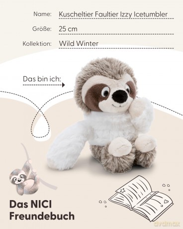 NICI przytulanka leniwiec Izzy Icetumbler 25cm