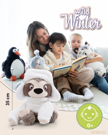 NICI przytulanka leniwiec Izzy Icetumbler w czapce 35cm