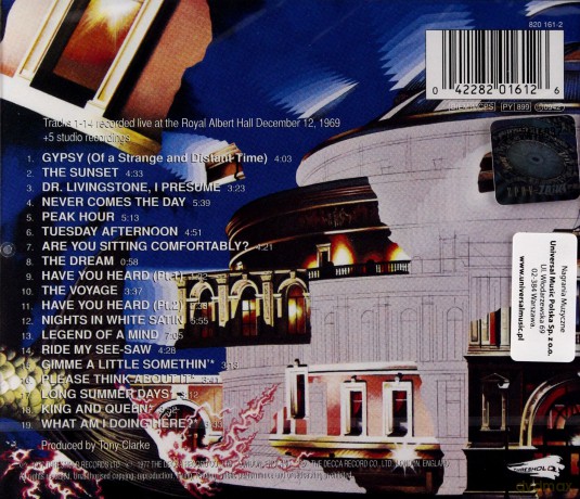 The Moody Blues: Caught Live + 5 [CD]