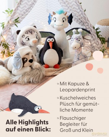 NICI przytulanka irbis śnieżny Eleni Snowbell 20cm