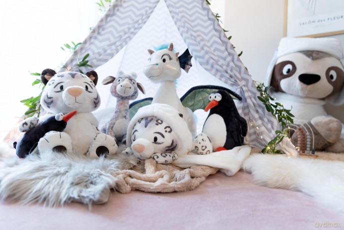 NICI Przytulanka Irbis śnieżny Eleni Snowbell 30cm lying
