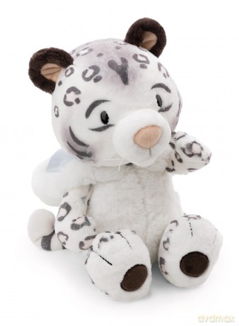 NICI Soft toy snow leopard Eleni Snowbell 50cm dangling