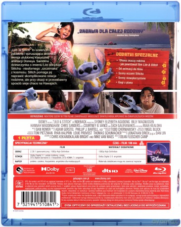 Lilo i Stitch [Blu-Ray]