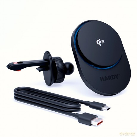 Accessories - 3mk Hardy AeroCharger 15W MPP Qi2 Black