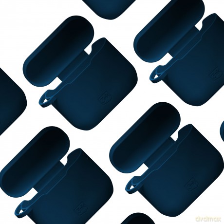Apple AirPods 3rd gen. - 3mk Silicone AirPods Case Navy blue