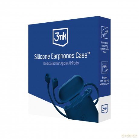 Apple AirPods 3rd gen. - 3mk Silicone AirPods Case Navy blue