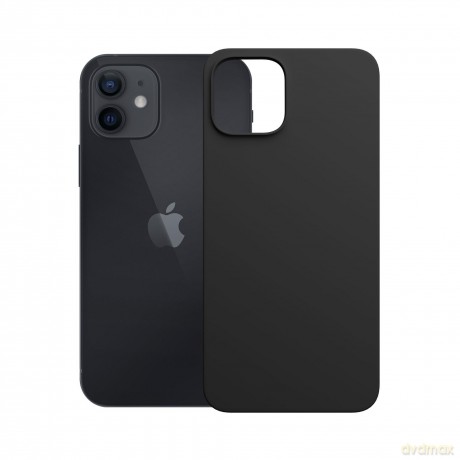 Apple iPhone 12 - 3mk Hardy MagSilicone Black