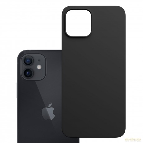 Apple iPhone 12 - 3mk Hardy MagSilicone Black