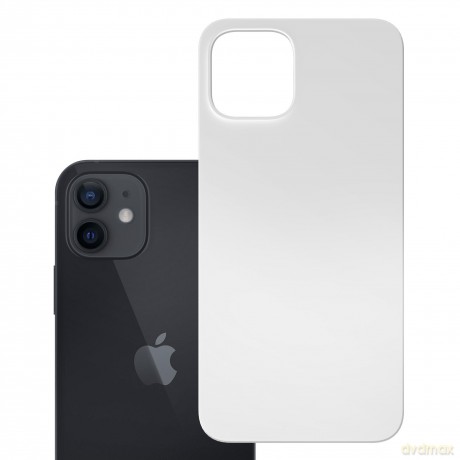 Apple iPhone 12 - 3mk Hardy MagSilicone White