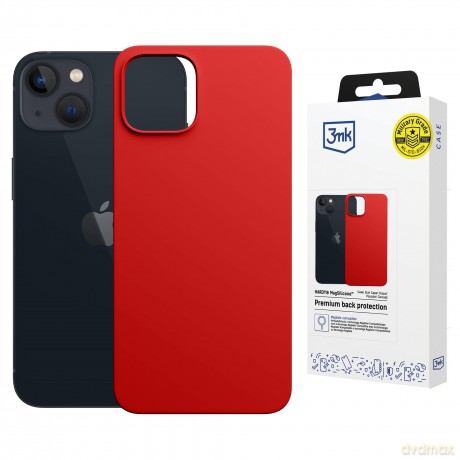 Apple iPhone 13 - 3mk Hardy MagSilicone Red