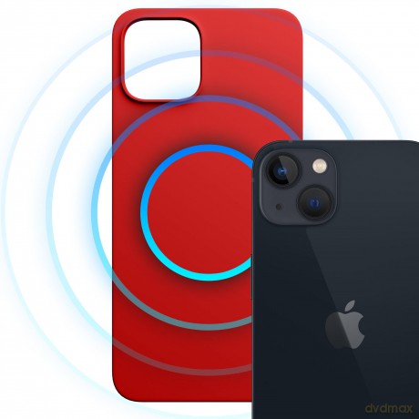 Apple iPhone 13 - 3mk Hardy MagSilicone Red